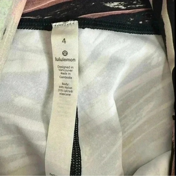 Lululemon Wunder Under High-Rise tights W5BSNS Full-On Luxtreme 25" - Picture 3 of 3